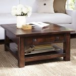 Modern Benchwright Square Coffee Table | Pottery Barn square living room table