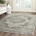 Modern Grey-Safavieh-Power-Loomed-Vintage-Area-Rugs-VTG158- vintage area rugs