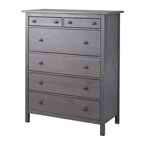 Modern HEMNES 6-drawer chest IKEA Made of solid wood, which is a durable ikea hemnes 6 drawer dresser