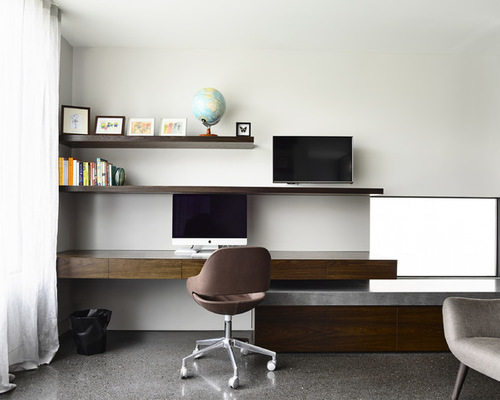 Cool Best Modern Home Office Design Ideas u0026 Remodel Pictures | Houzz modern home office