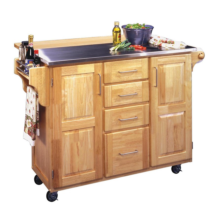 Modern Home Styles 52.5-in L x 18-in W x 36-in H kitchen carts and islands