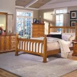 Modern Honey Creek Bedroom Set honey oak bedroom furniture
