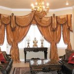 Modern Luxury Window Treatments Living Room with Beige Bright Candles Ceramic custom made window treatments