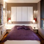 Images of View in gallery Purple brings sophistication to the room modern small bedroom designs