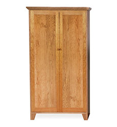 Modern Solid Wood Bookcase Full Panel Doors solid wood bookcases with doors