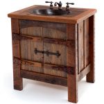 New BATHROOM rustic wood furniture