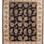 New Black Hand Tufted Traditional Wool Area Rug Carpet traditional wool rugs