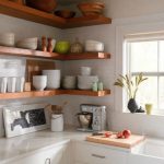New floating kitchen shelves are perfect to display your stuff shelving ideas for kitchen