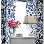 New Navy Blue Floral CurtainsDoors and Windows Gallery. Blue And White  CurtainsFloral ... blue and white floral curtains