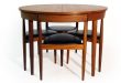 Photos of All Tucked In: Hans Olsenu0027s Super Space-Saving Dining Set space saving dining table