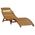 Photos of Bay Isle Home Philodendron Wood Outdoor Chaise Lounge wood chaise lounge outdoor