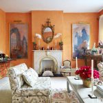 Photos of Bright Orange best living room paint colors