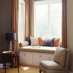 Photos of Home Decorating Trends - Homedit bay window curtains for living room