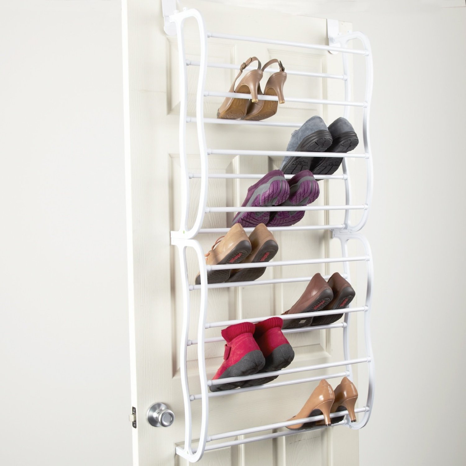 Photos of Innovative Shoe Racks For Closets Design And Ideas Image Of Door. toenail wall mounted shoe racks for closets