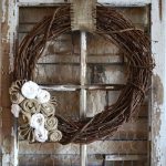 Pictures of 30 Interesitng Ways How To Use Old Windows JUST LOVE THE CHICKEN WIRE rustic window frame wall decor