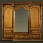 Pictures of Antique Wardrobe Late Victorian antique wardrobe with mirror