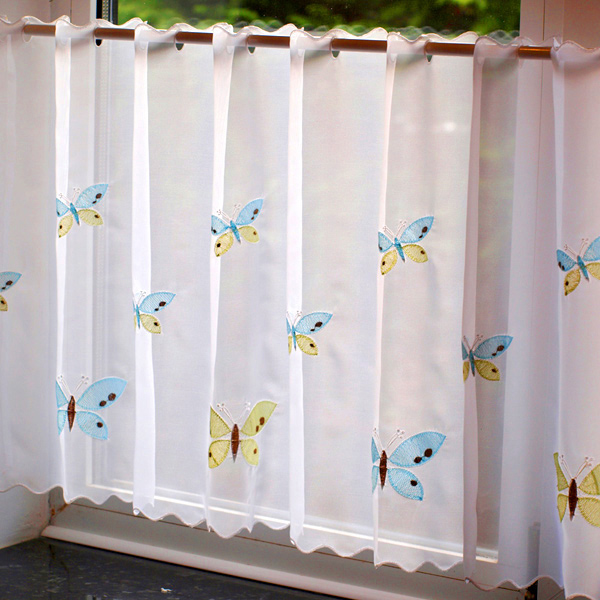 Pictures of ... Butterfly kitchen curtains Photo - 3 ... butterfly kitchen curtains