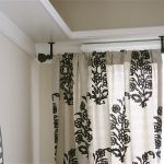 Pictures of Ceiling Mount Drapery Trick custom drapery rods