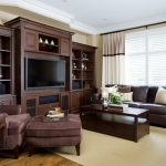 Pictures of classic_style_living_room. chocolate_living_room. brown_living_room.  living_room_by_Jane_Lockhart american interior design styles