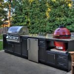 Pictures of Custom Outdoor Cabinets For Big Green Egg Gas Grills And Bbq In outdoor kitchen cabinets