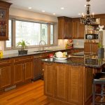 Pictures of Dark Wood Kitchen Cabinets With Patterned Backsplash kitchen cabinet design ideas