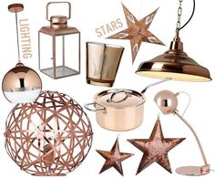Pictures of Give your a pre-festive-feeling with a few copper lighting and decorative  accessories copper decorative accessories