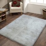 Pictures of Handmade White Solid Soft u0026 Fuzzy Shag Area Rug 5u0027 x 7u0027 ft. white shag area rug