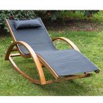 Pictures of Outsunny Outdoor Garden Patio Pool Rocking Chair Sun Lounger Bed Recliner  Rocker garden sun loungers recliners