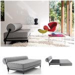 Pictures of View in gallery Grey sleeper sofa 2 small sleeper sofa