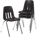 Modern Virco® 9000 Series Plastic Stacking Chairs, 4/Pack plastic stacking chairs