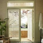 Popular Back Door Window Treatment Idea | 18 Photos of the Window Treatments for window treatments for french doors in bedroom