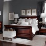 Popular Dark woods, but brights bedding rather than white. Dark Wood Bedroom  FurnitureCherry dark wood bedroom furniture sets