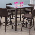 Popular ... Decoration Patio Wicker Swivel Bar Set And Patio Bar Furniture Clearance outdoor bar sets clearance