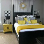 Popular gray black and yellow bedroom color scheme black gray and white bedrooms