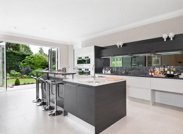 Popular Grey Kitchen Designs grey and white kitchen designs