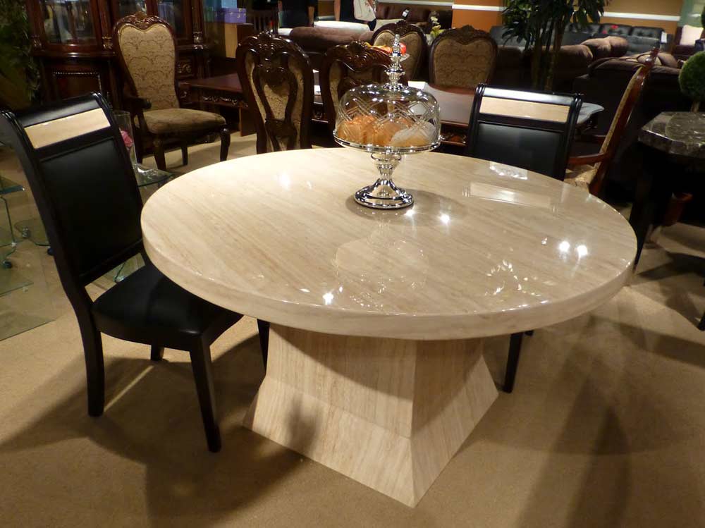 Popular marble round dining table marble round dining table luxury round dining  table marble round dining table