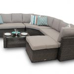 Popular Rattan Corner Sofa Set - New Brantwood Round Back 5 Piece - rattan corner sofa set