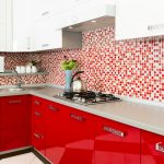 Popular Red Kitchens red and white kitchen designs
