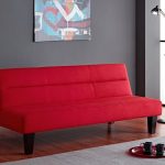 Popular Sleeper Sofa - Futon Sofa Bed in Modern Red Great And Comfortable For best futon sofa bed