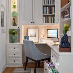 Popular View in gallery Custom crafted wooden home office ... small home office design