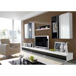 Popular White Gloss Furniture Living Room Tv In High white gloss living room furniture