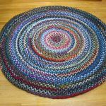 Luxury 4u00275 round braided rugs