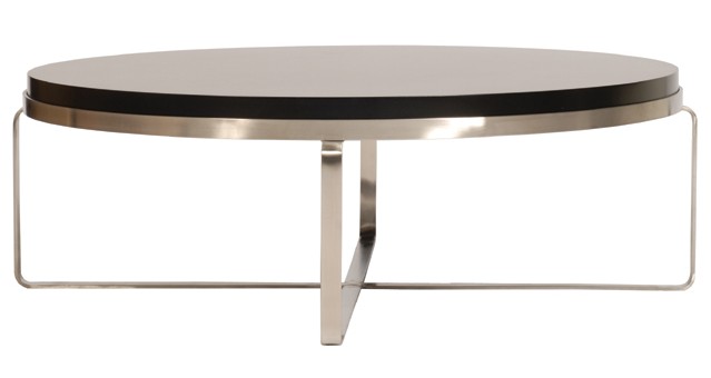 Contemporary ... Coffee Tables Ideas, Single Modern Coffee Table Round Slim White round contemporary coffee tables