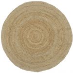 Simple Border Round Jute Rug - Sand | Pottery Barn round jute rug