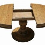Awesome extension-round-pedestal-reclaimed-wood-dining-table.jpg ( round pedestal dining table with leaf