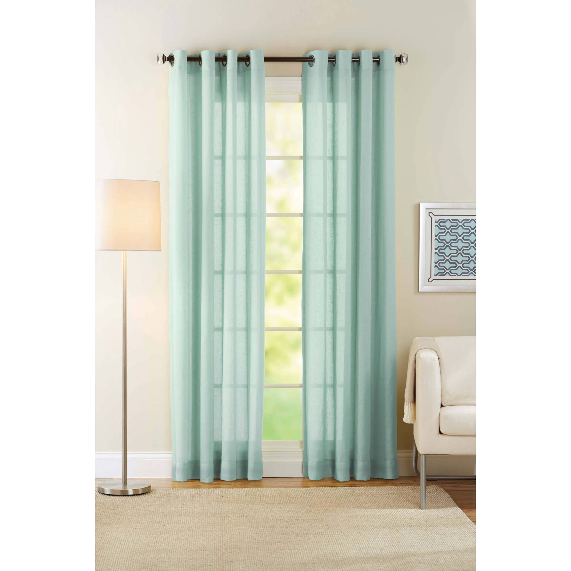 Sheer curtains- perfect for any window