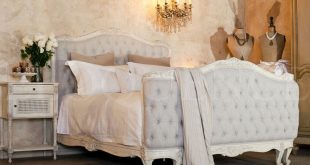 Cozy french scabby chic bed shabby chic bedroom furniture