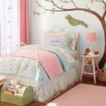 Cool Shabby Chic Girls Room. Love the colors. Can be found at: potterybarnkids shabby chic girls bedroom