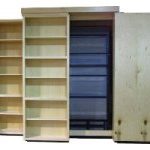 Simple ... Standard Bookcase Wallbed ... bookcase wall bed
