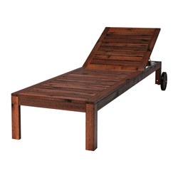 Simple ÄPPLARÖ Chaise - IKEA wood chaise lounge outdoor